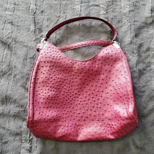 Large pink purse